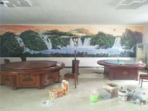 夏邑墙绘-写实风景