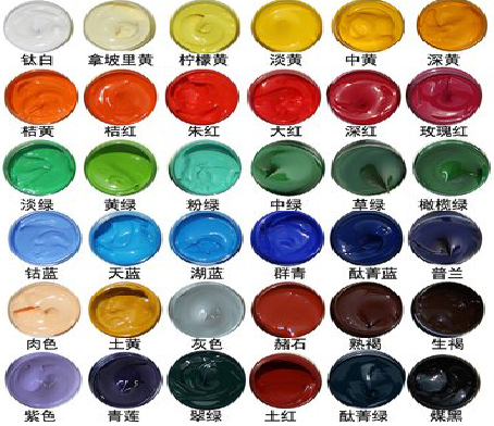 夏邑墙绘颜色的选择有讲究。