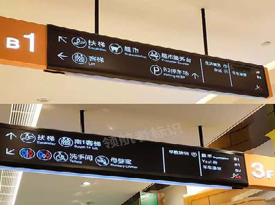 夏邑如何通过商场标识牌引导客流分布？