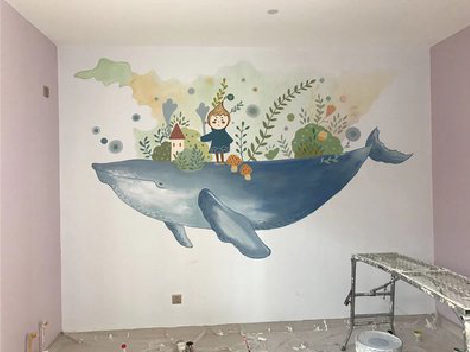 夏邑手绘墙的特点及优势。