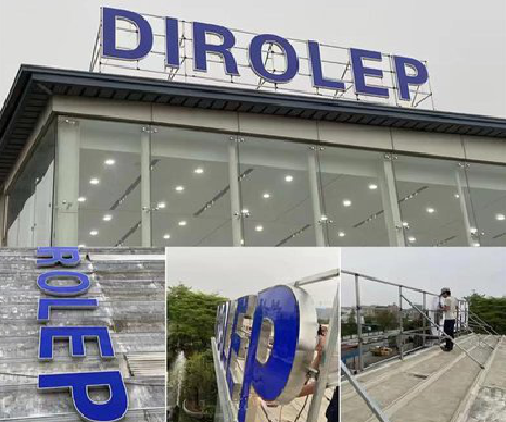 夏邑楼顶发光字安装的注意事项。